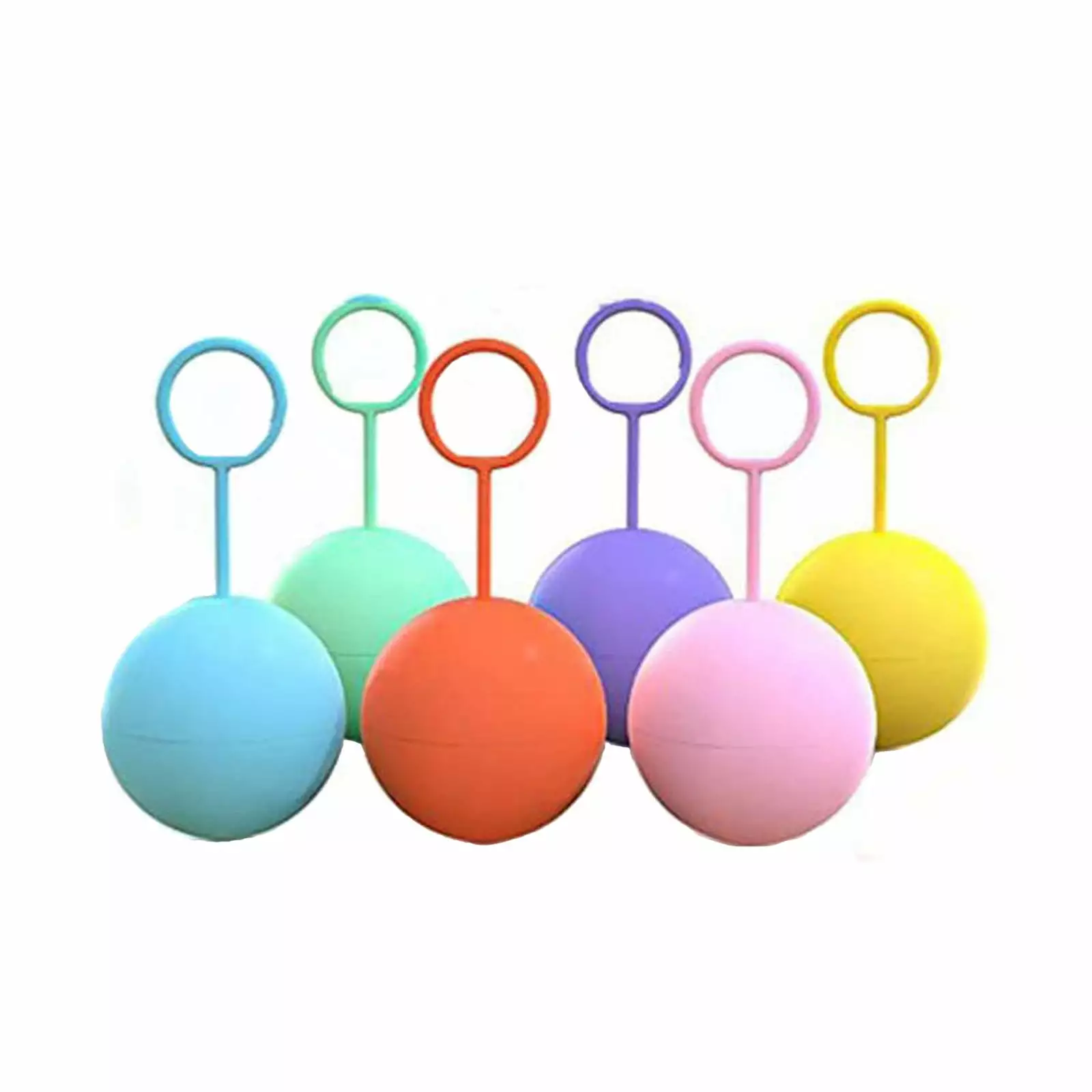 IFNWSV New Pull Ring Buckle Water Toy Children Adults Silicone Ball Summer Play