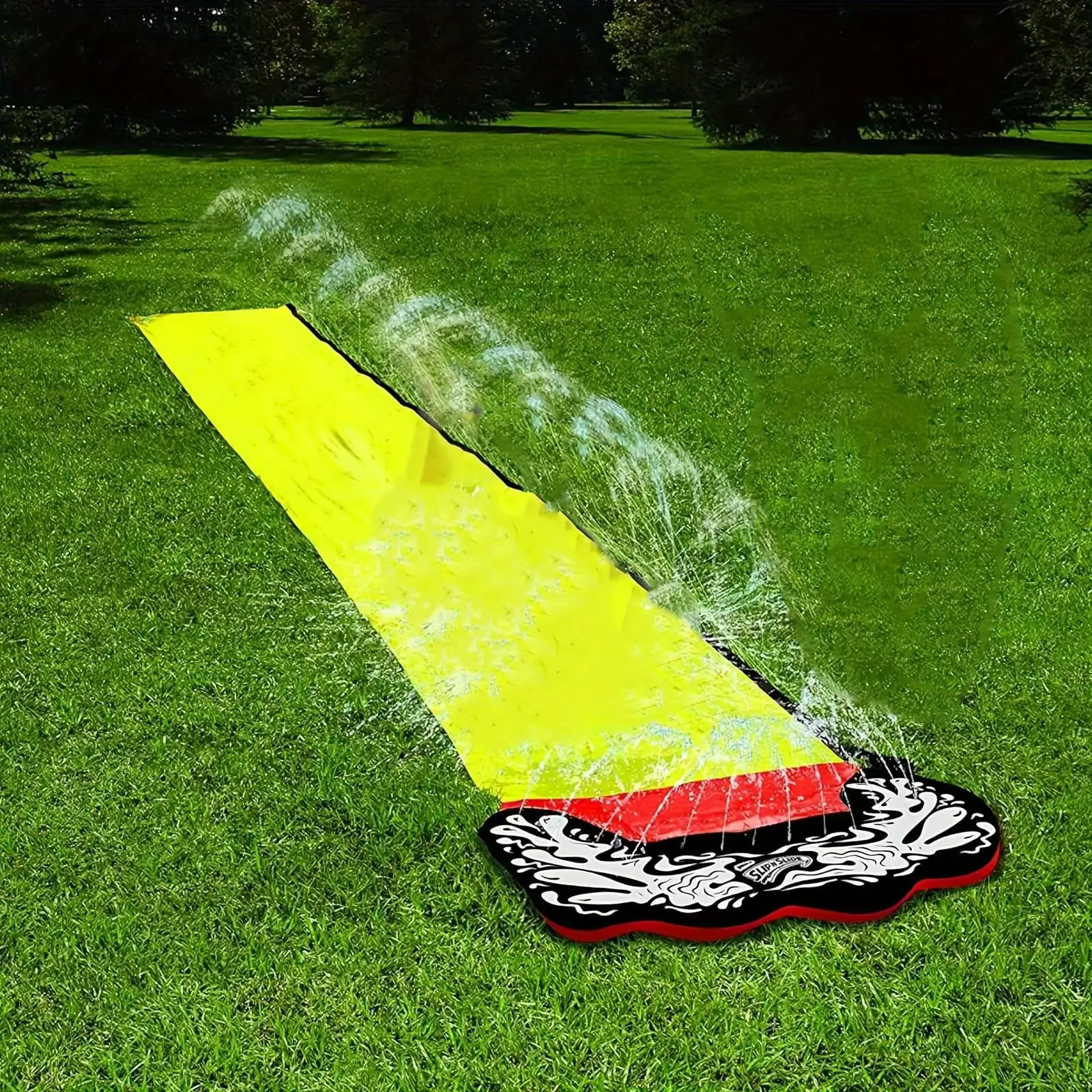 1pc 16ft Water Slide Inflatable Slide Board Kids Outdoor Backyard Fun