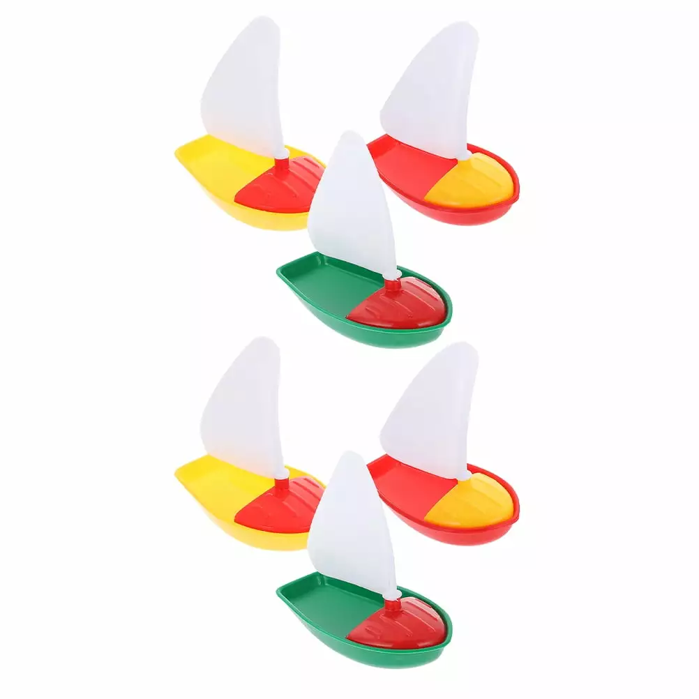 6 Piece Funny Kids Outdoor Sailing Toys Swimming Pool Play Random Colors