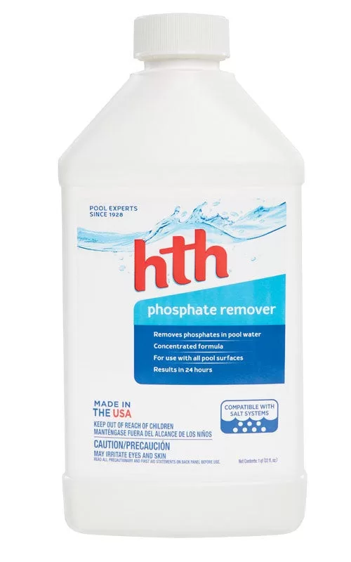 HTH 67014 Phosphate Remover 1 Quart Pool Maintenance