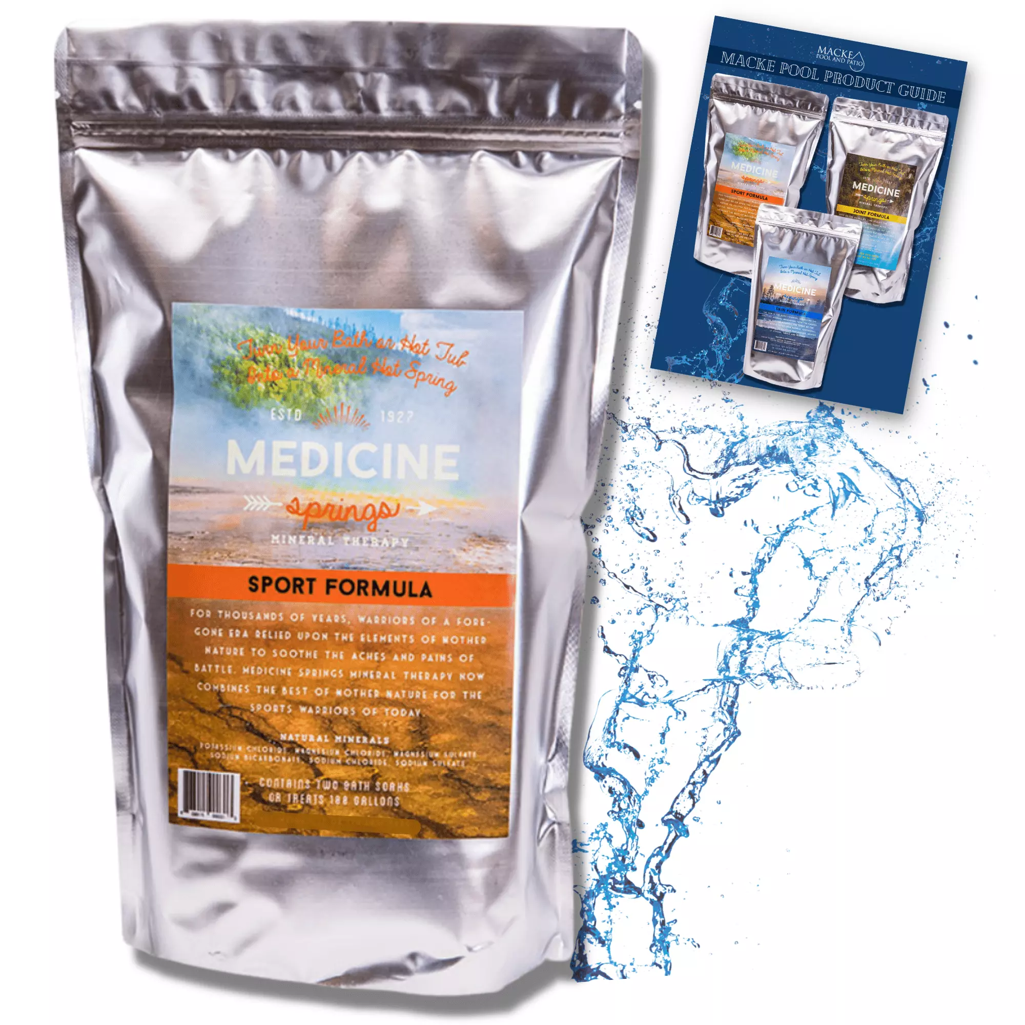 Medicine Springs Sport Formula Hot Tub Treatment