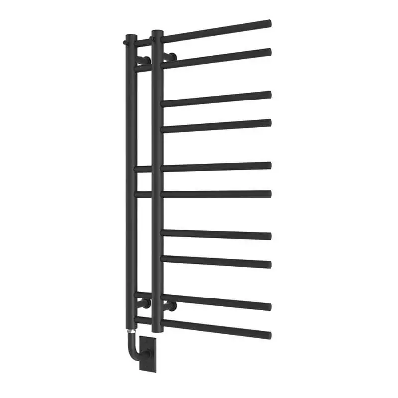 Chauffe-serviettes hydronique Ortona 19,5" x 37" - Noir mat