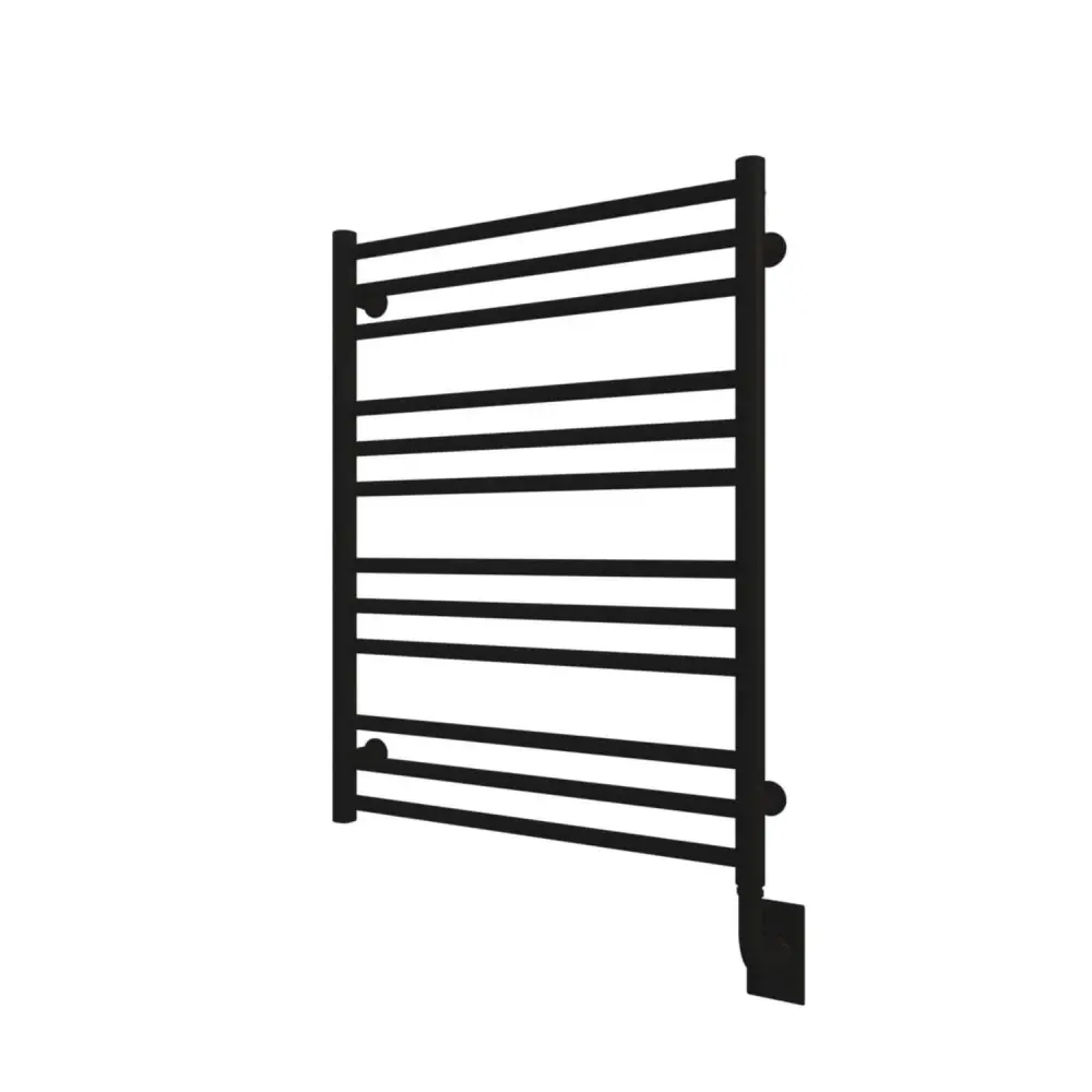 Chauffe-serviettes hydronique Sorano 23,5" x 31" - Noir mat