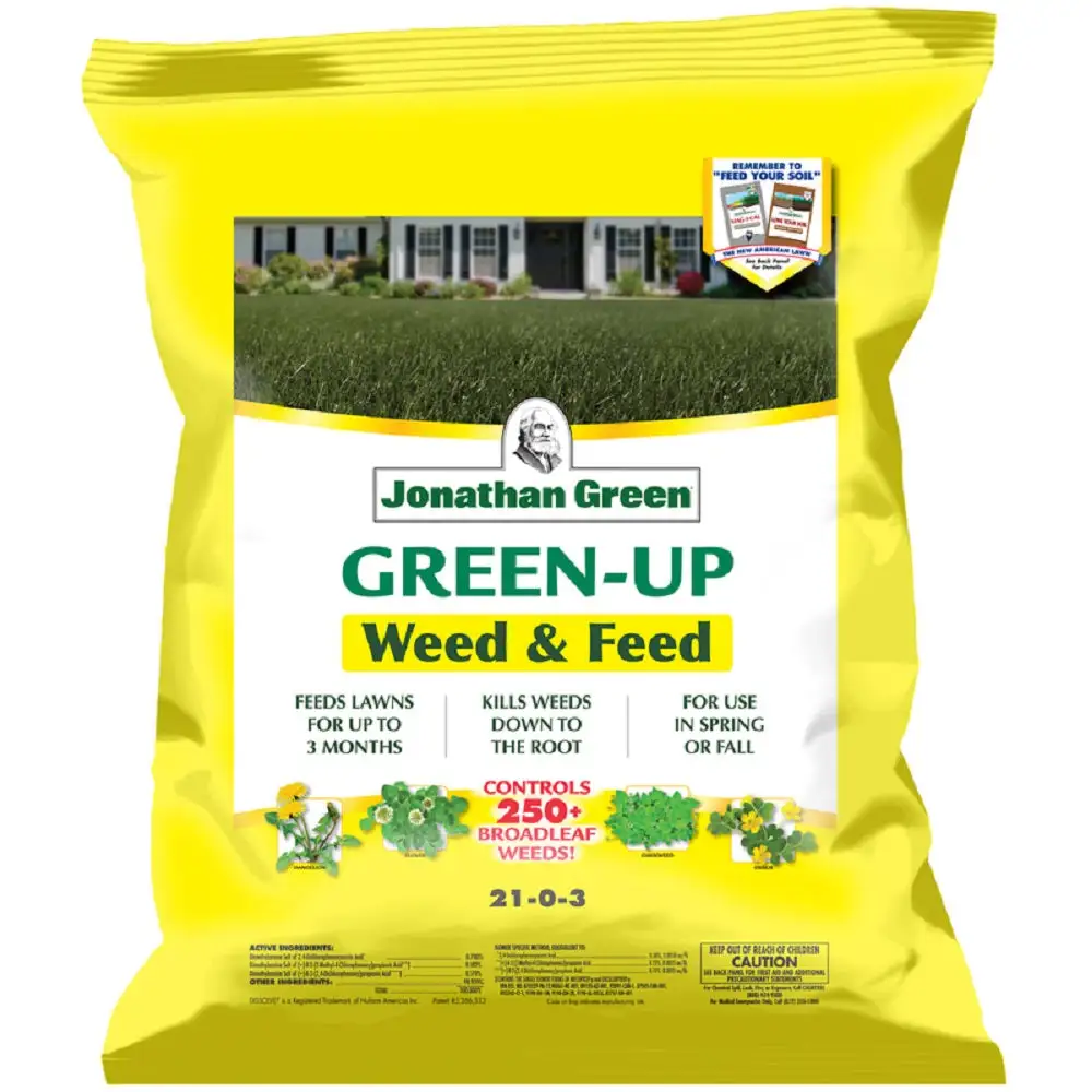 Jonathan Green 12344 Green-Up Weed & Feed Lawn Fertilizer 21-0-3 5000 SqFt