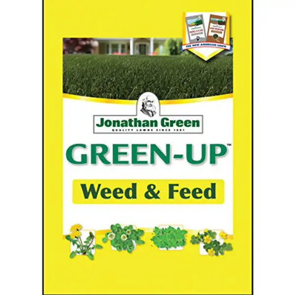 Jonathan Green 12345 Green-Up Weed & Feed Lawn Fertilizer 21-0-3 15000 SqFt