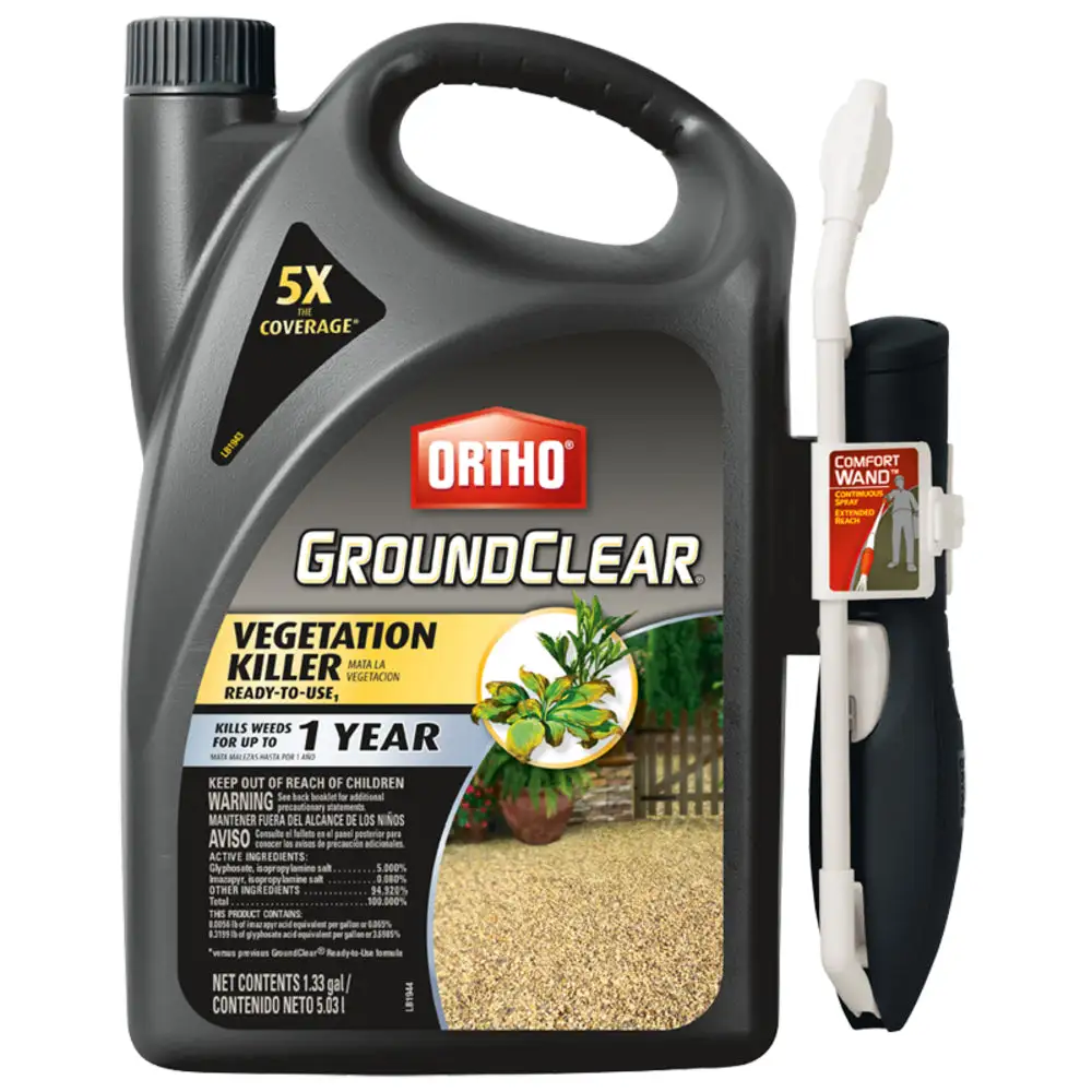Ortho 0436304 GroundClear Vegetation Killer Comfort Wand 1.33-Gallon RTU