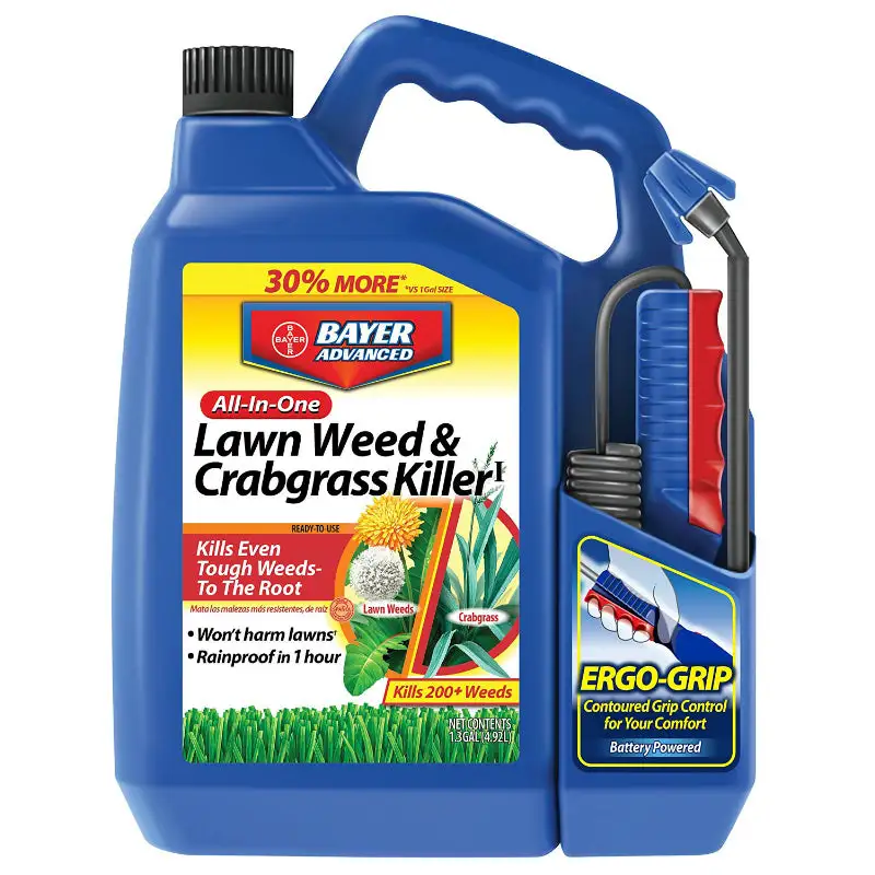 Bayer Advanced All--One Lawn Weed & Crabgrass Killer 1.3 Gallon Ready-to-Use