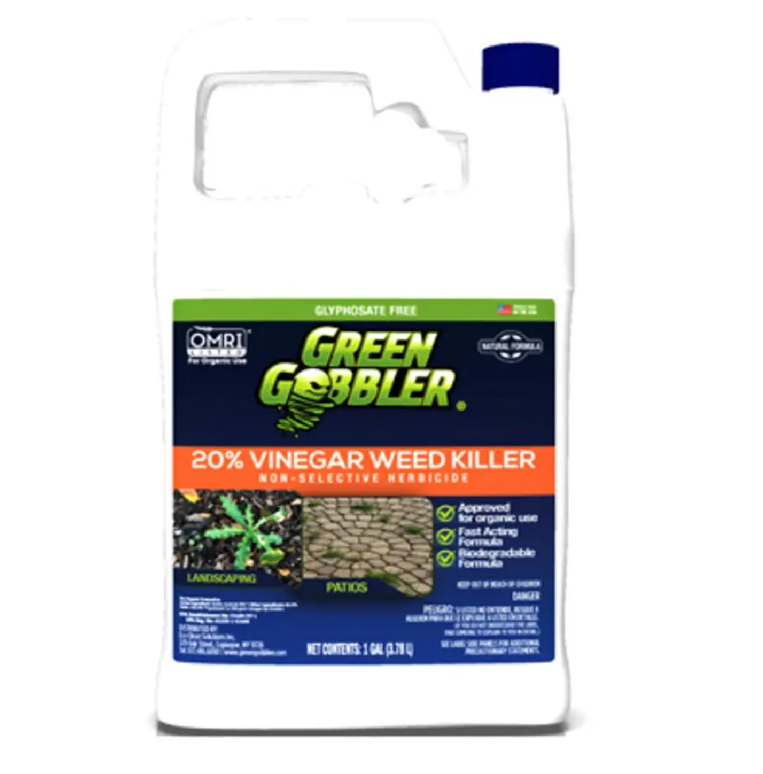 Green Gobbler GG20WKFIS-1 20% Vinegar Weed Killer 1 Gallon Natural Herbicide