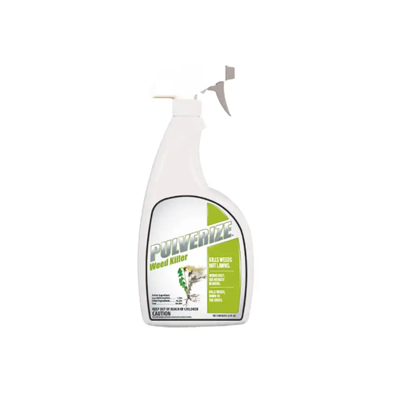 WEED KILLER 32OZ Pack 6 Fast Acting Herbicide Lawns and Gardens Pulverize