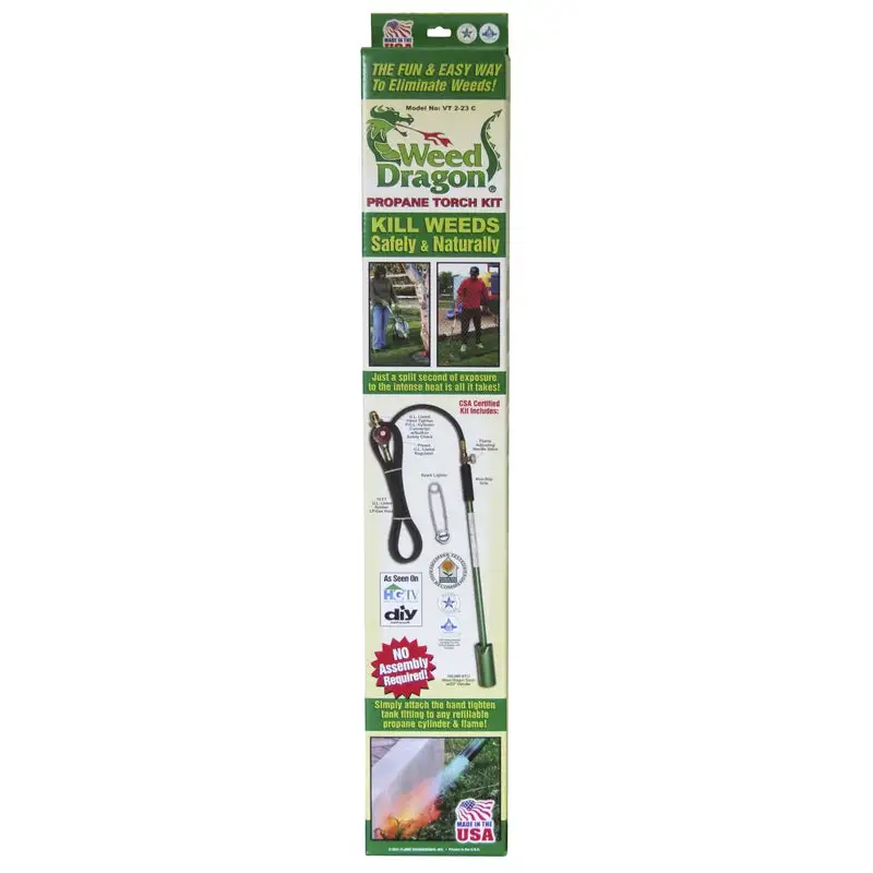 Weed Dragon Weed Torch Kit 1 Piece Propane Effective Weed Control