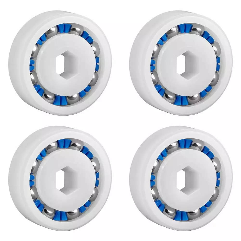 JINGT 4/8 Pack Bearing Spare Wheel Replacement Polaris Pool Cleaner 360 380 9-100-1108