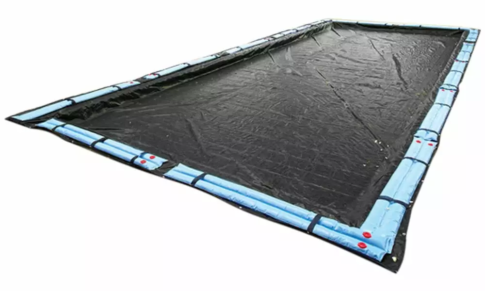 Buffalo Blizzard Economy 12-Foot 20-Foot Rectangle Swimming Pool Winter Cover Outdoor 12