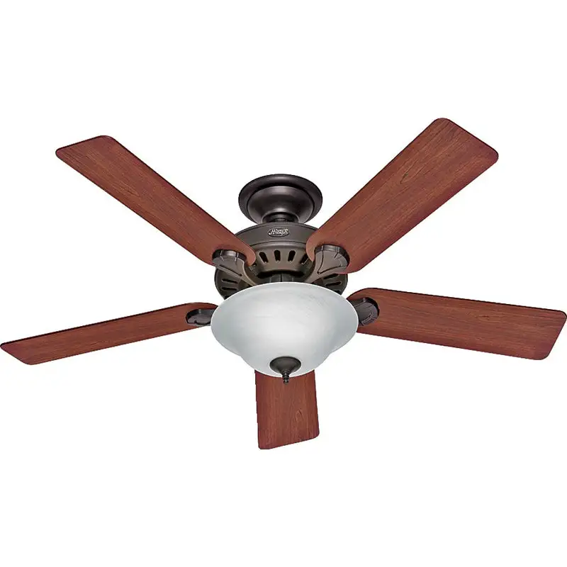 Hunter 53250 Pros Best 52 Inch New Bronze Ceiling Fan Light