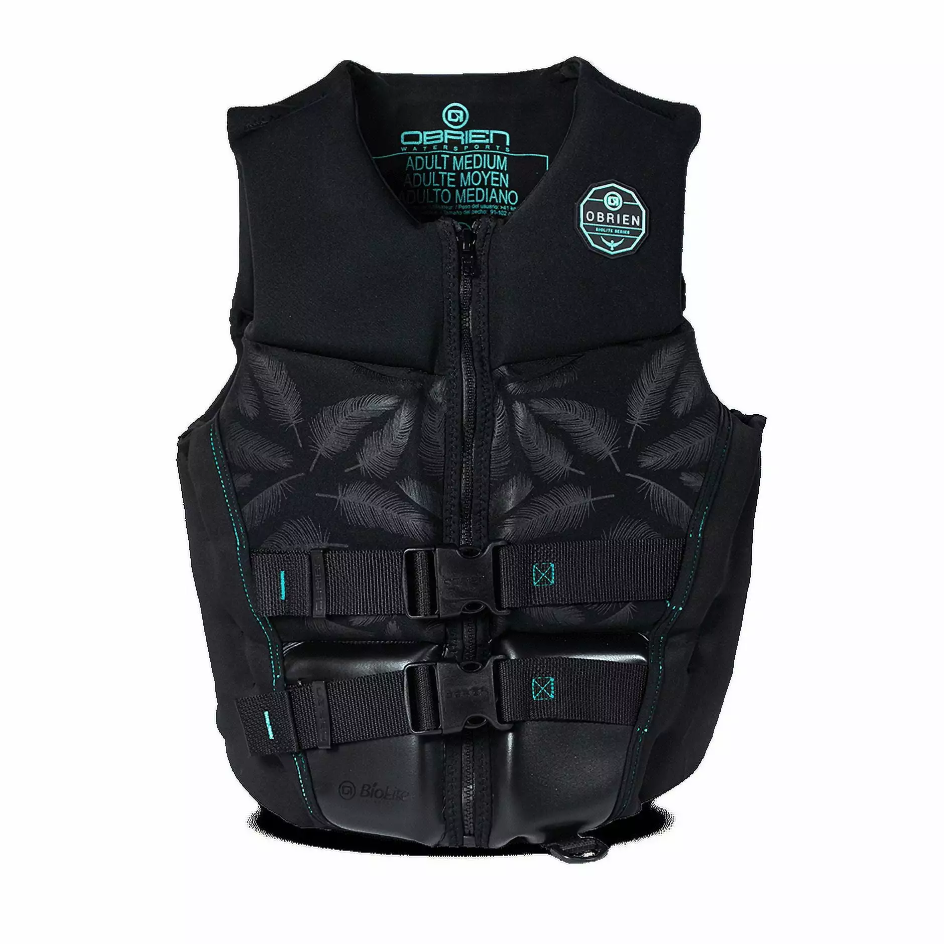O'Brien Ladies Flex V-Back Neoprene Vest Women's Life Jacket