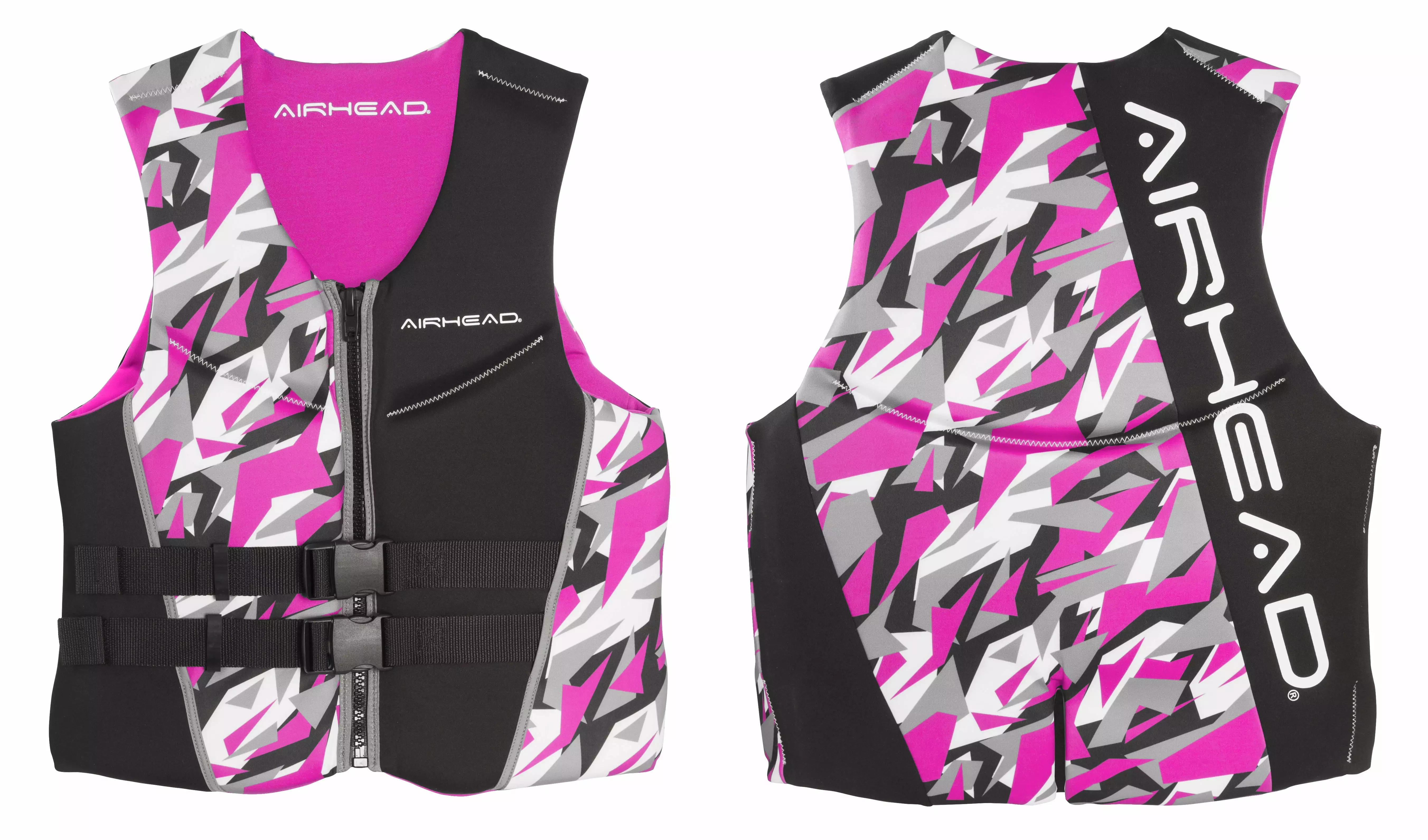 Airhead Camo Cool Neolite Pink Life Vest Jacket Women Small S