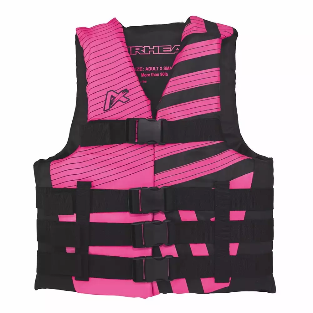 Airhead Trend Women's Life Jacket Lightweight & Flexible 2XL/3XL Hot Pink Adult