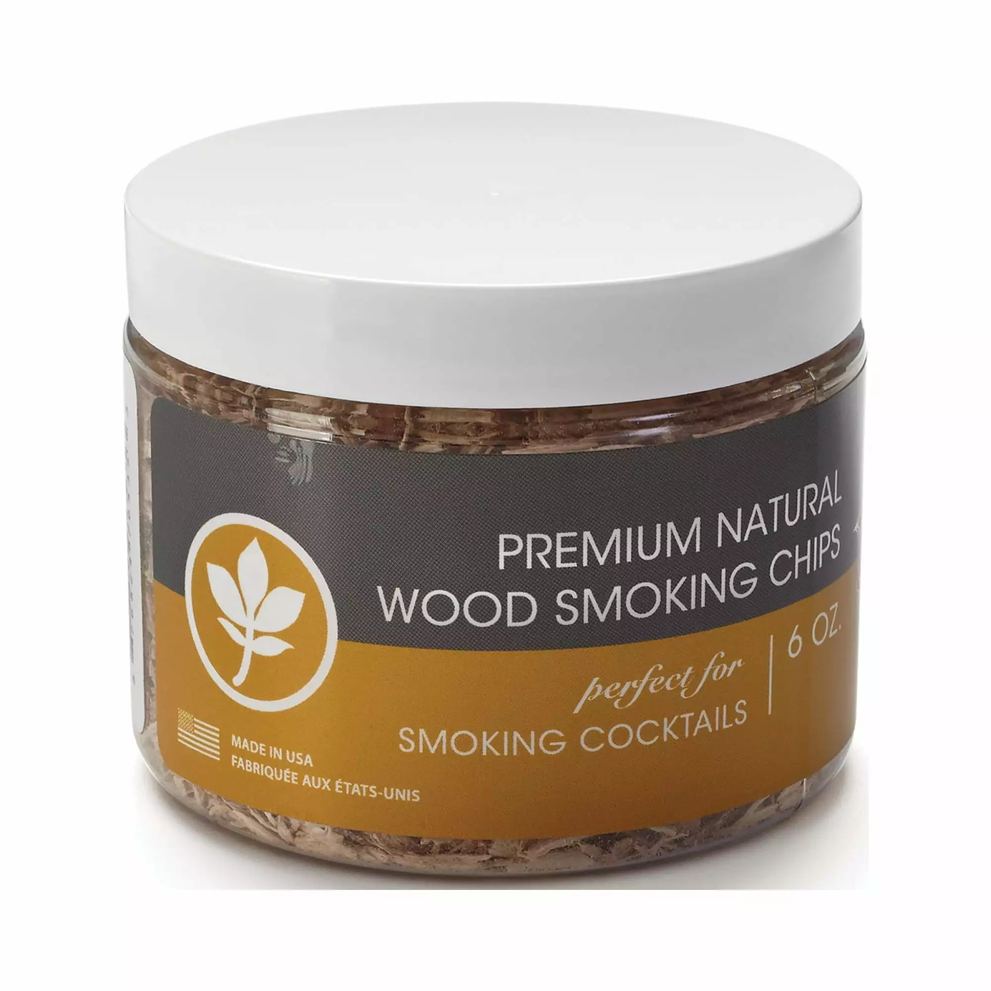 Outset Kiln-Dried Natural Hickory Wood Smoking Chips Smoker Grill - 100% Pure Hardwood