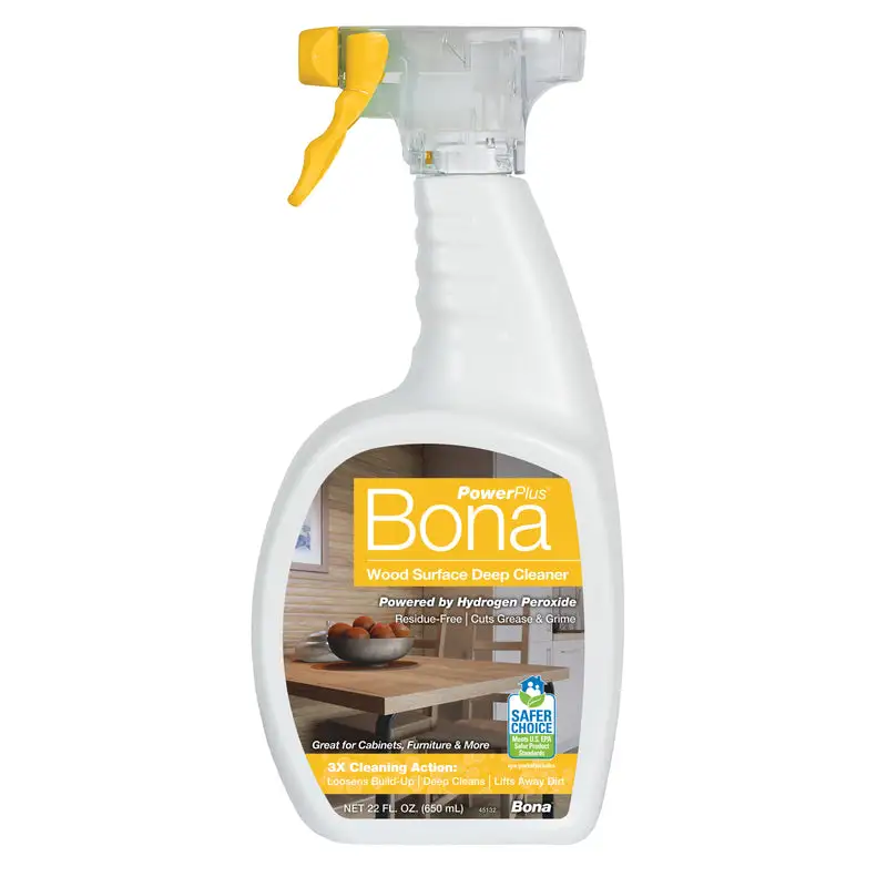 Bona PowerPlus Wood Cleaner 22 Ounce Liquid Pack 6 Hardwood Floors