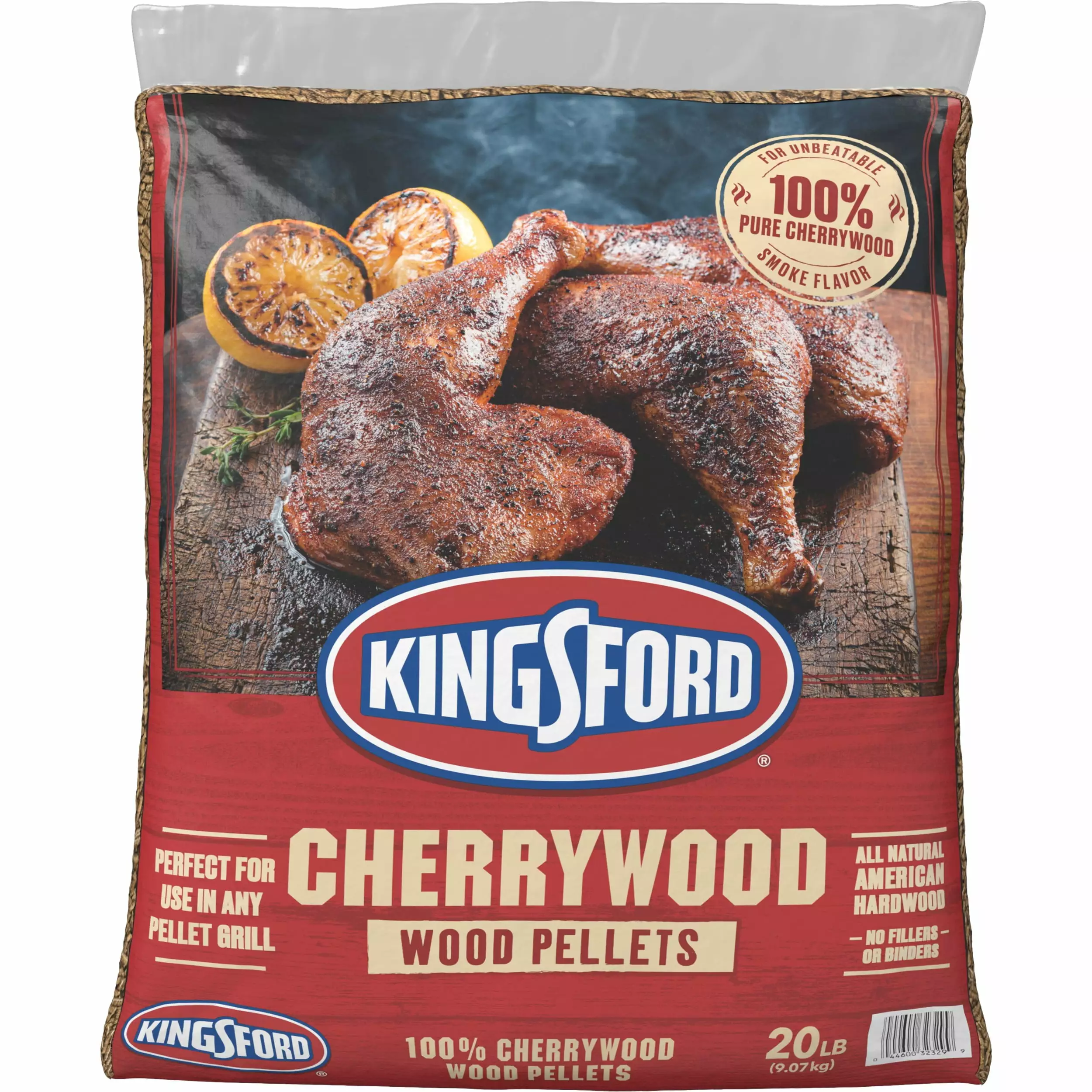 Kingsford 100% Hardwood Pellets Grills Cherrywood 20 Pounds