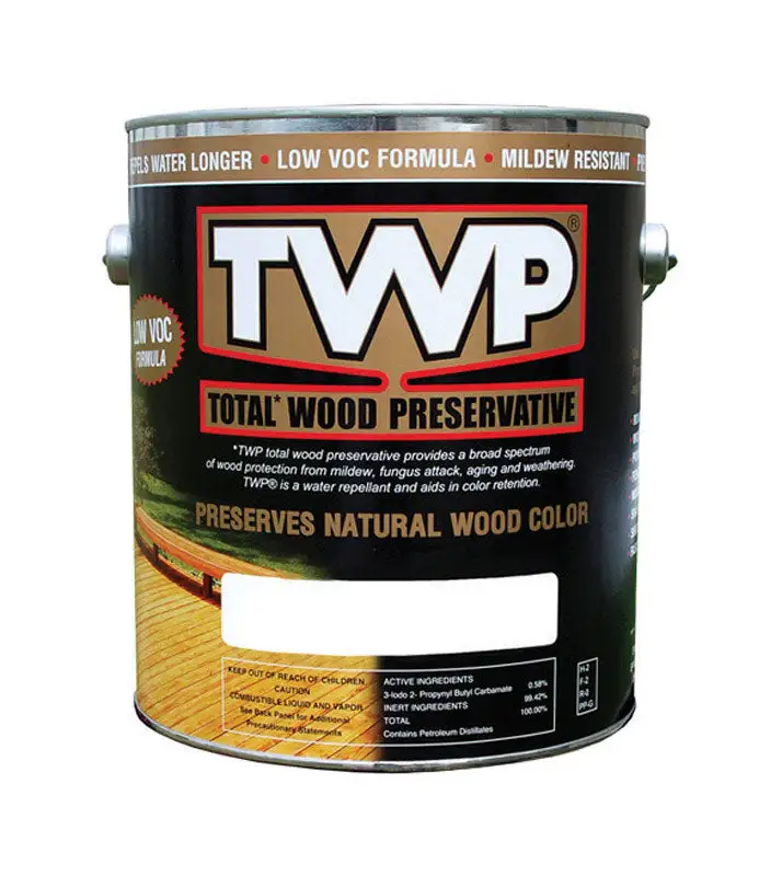 TWP Dark Oak Oil-Based Wood Preservative 1 Gallon 4 Pack
