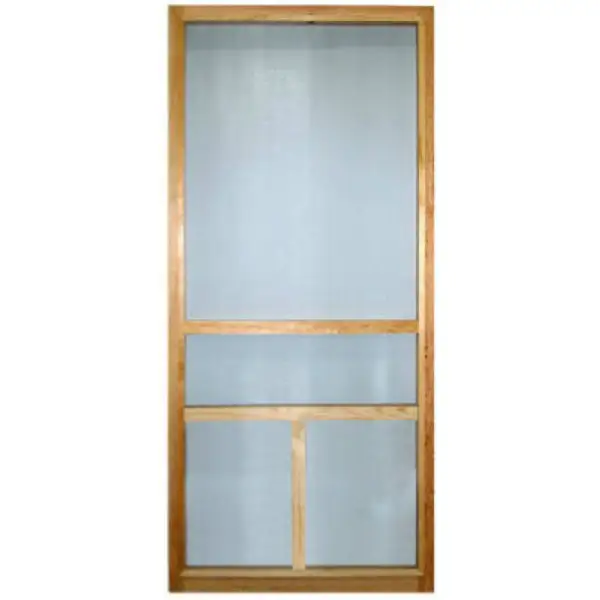 Wood Products Heavy-Duty Wood Screen Door T-Bar 3' x 6'8