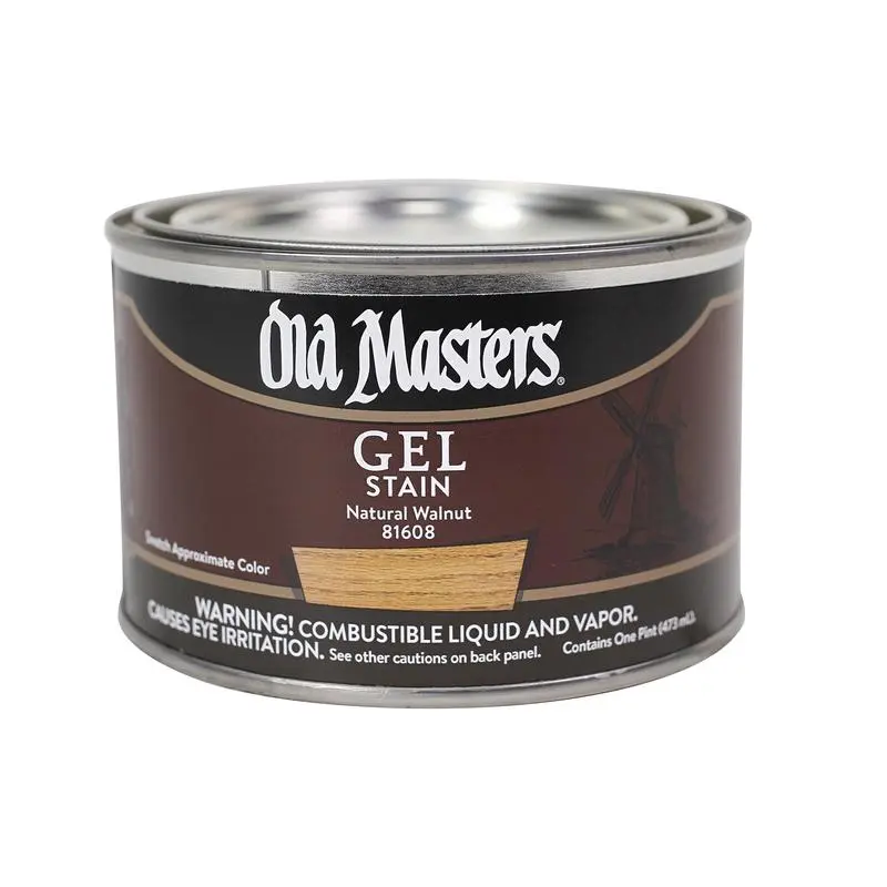 Old Masters Semi-Transparent Maple Oil-Based Alkyd Gel Stain 1 pt Wood Finishing