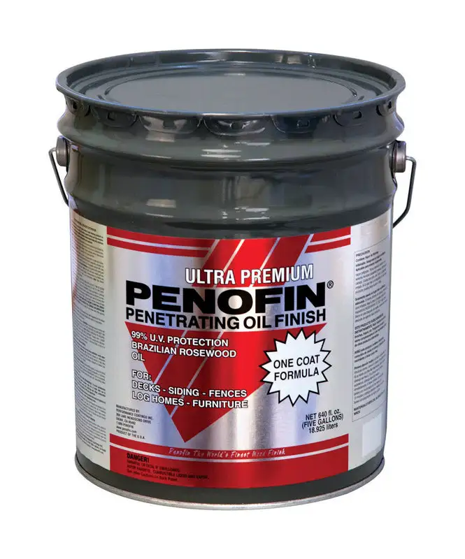 Penofin Ultra Premium Transparent Cedar Oil-Based Wood Stain 5 Gallon Decks & Fences