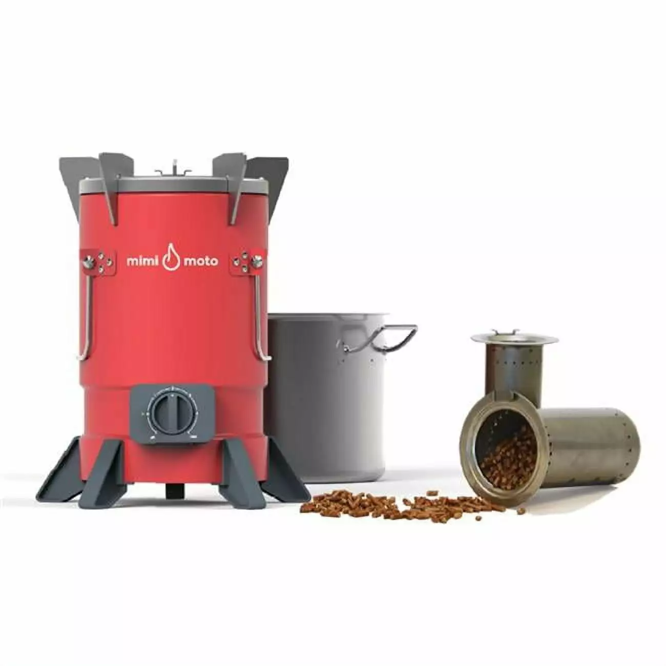 Smokehouse Products Mimi Moto Ultimate Wood-Fired Cookstove Outdoor Cooking