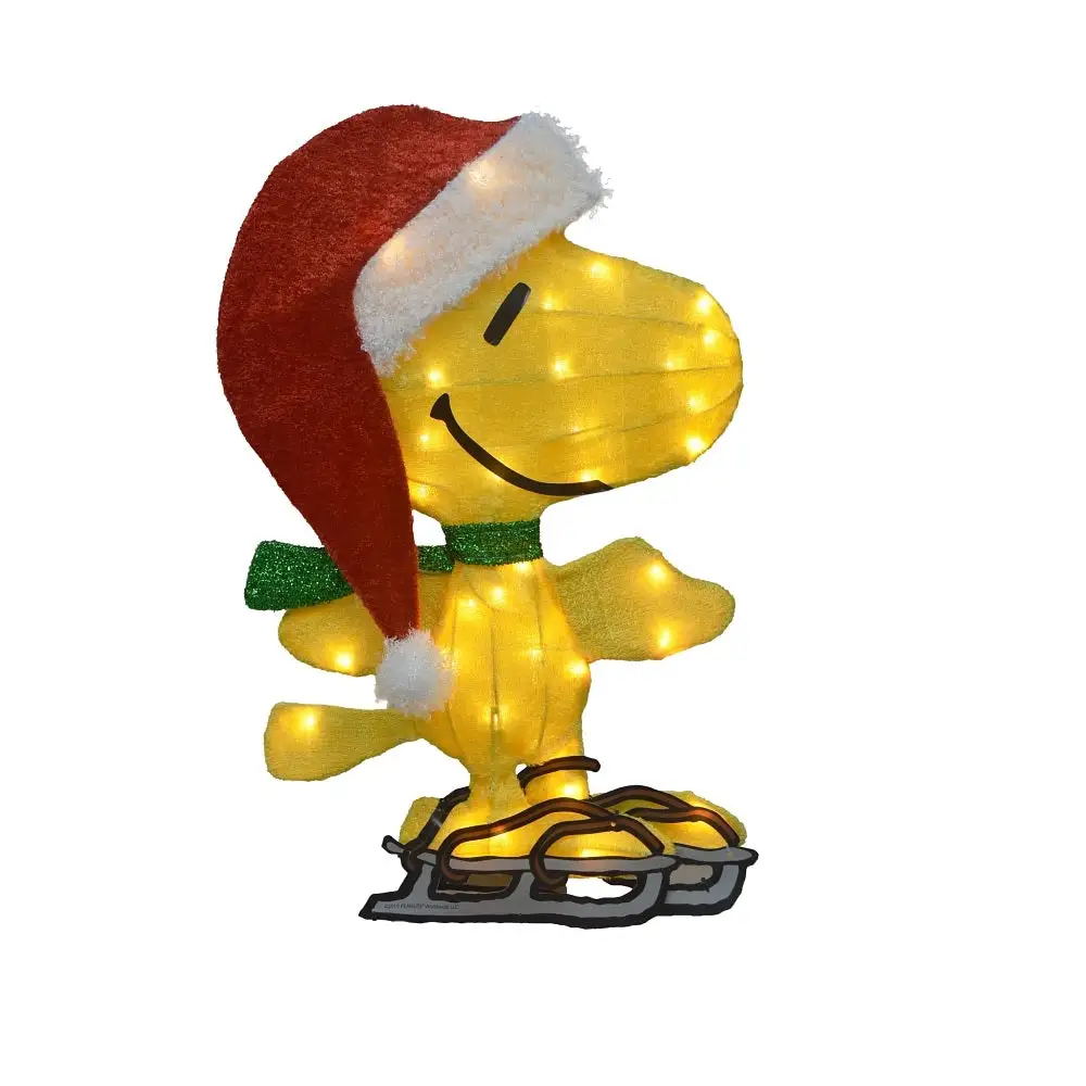Product Works 46356 15 Peanuts Woodstock 2D Christmas Yard Decoration