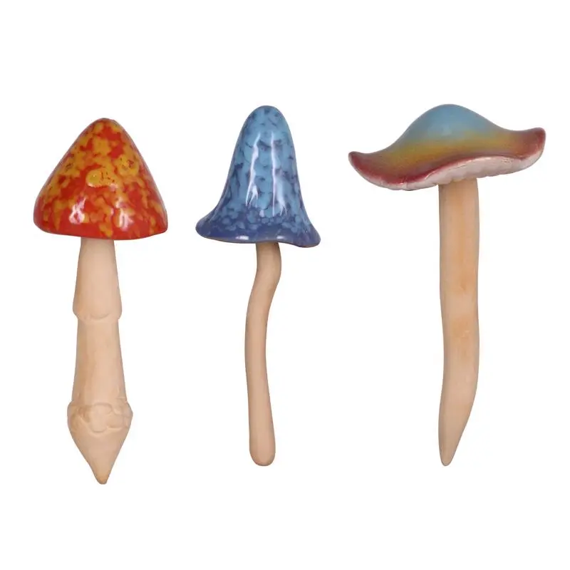Meadowcreek Assorted Ceramic 7.4 . H Yard Stake Pack 12