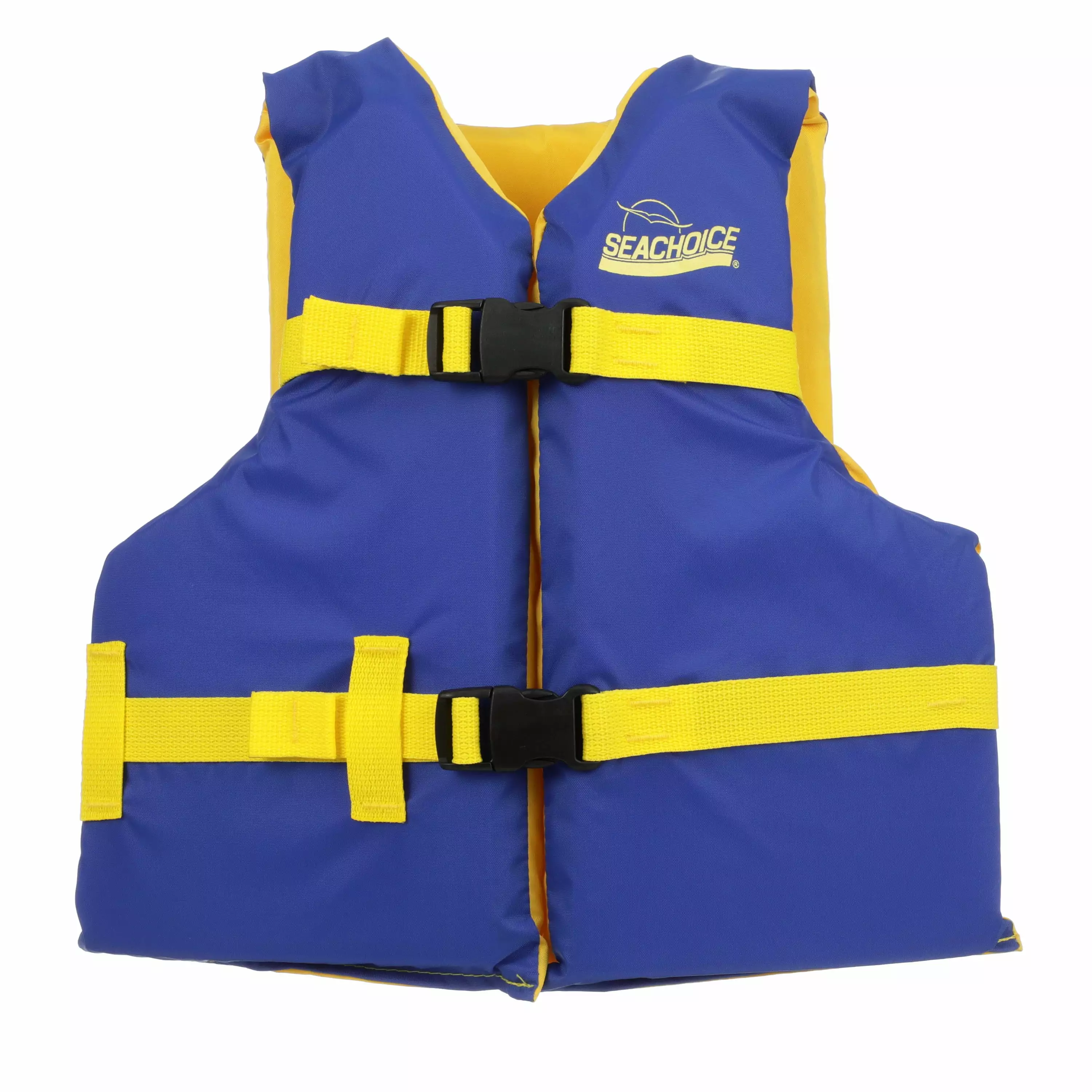 Seachoice Type III Personal Flotation Device Youth - Blue/Yellow Safety Vest Water Activities