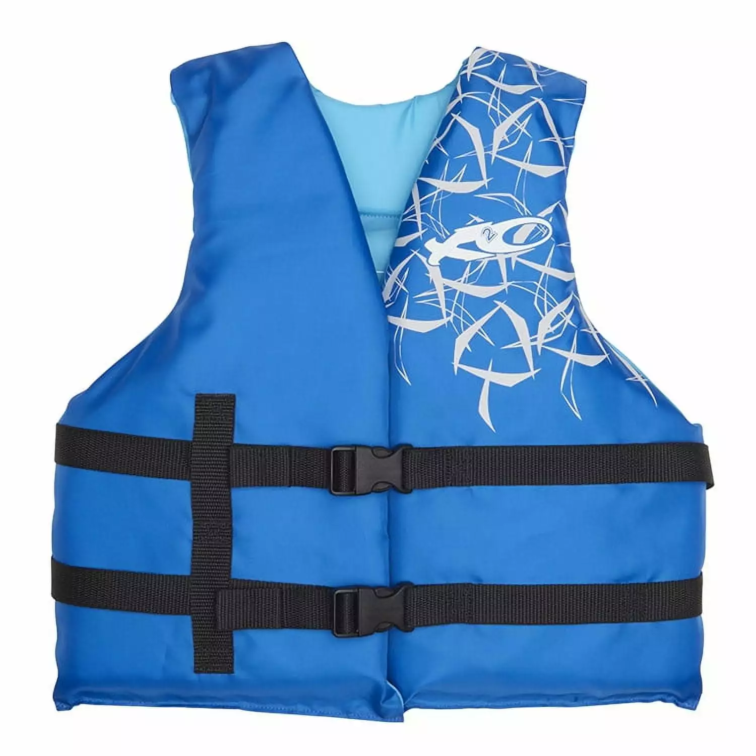 X2O Universal Youth Open-Sided Life Vest and Jacket 50-90 lbs Blue Adult